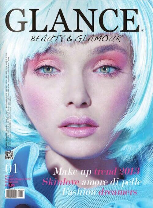 Glance cover, make-up and hair by Silvia Sadecka
