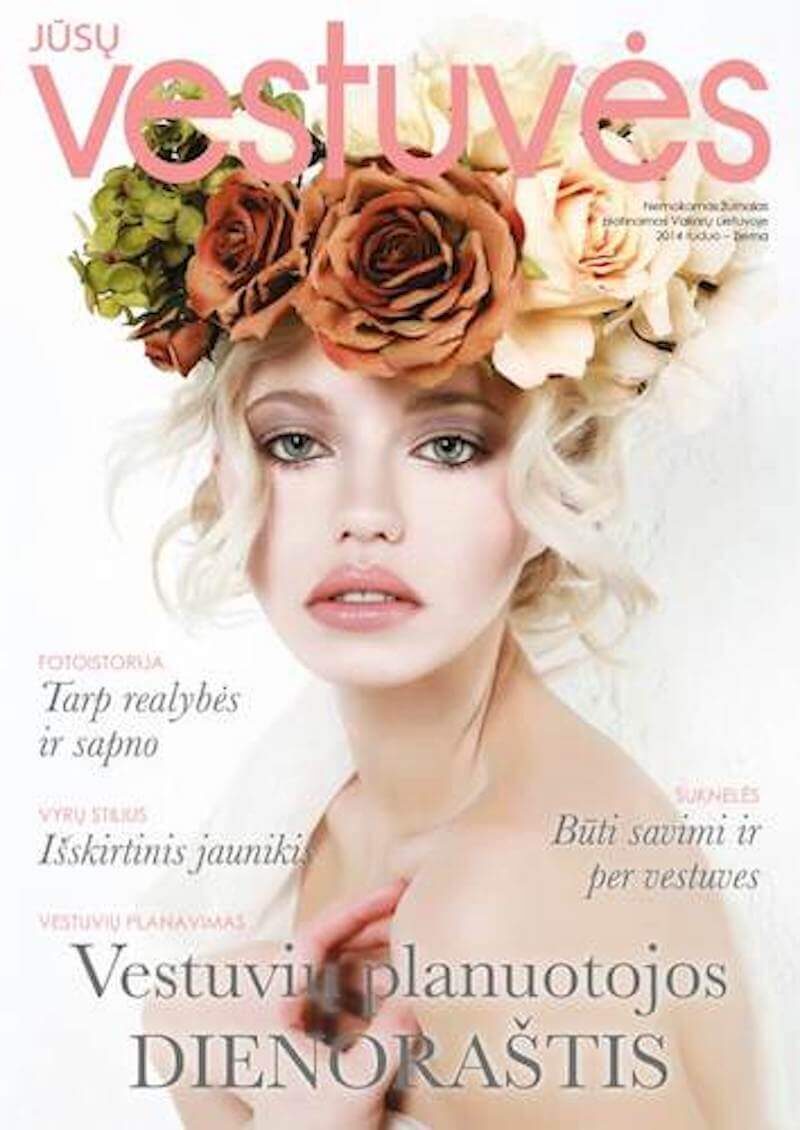Vestuves cover, make-up and hair by Silvia Sadecka