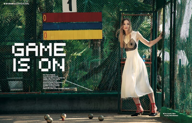 Woman — Game on