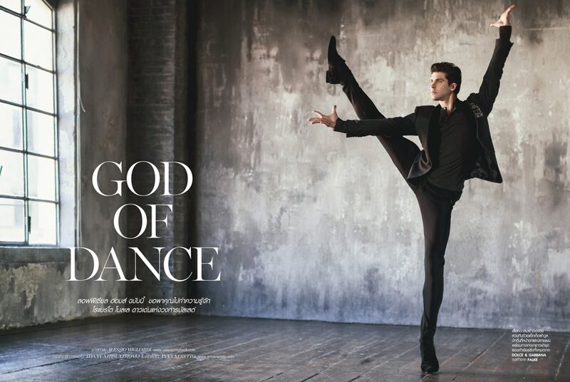 L'Officiel Hommes Thailand — God of dance - Roberto Bolle — image 1 of 13