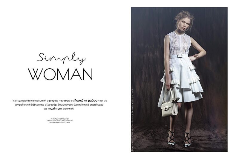 L'Officiel Hellas — Simply woman